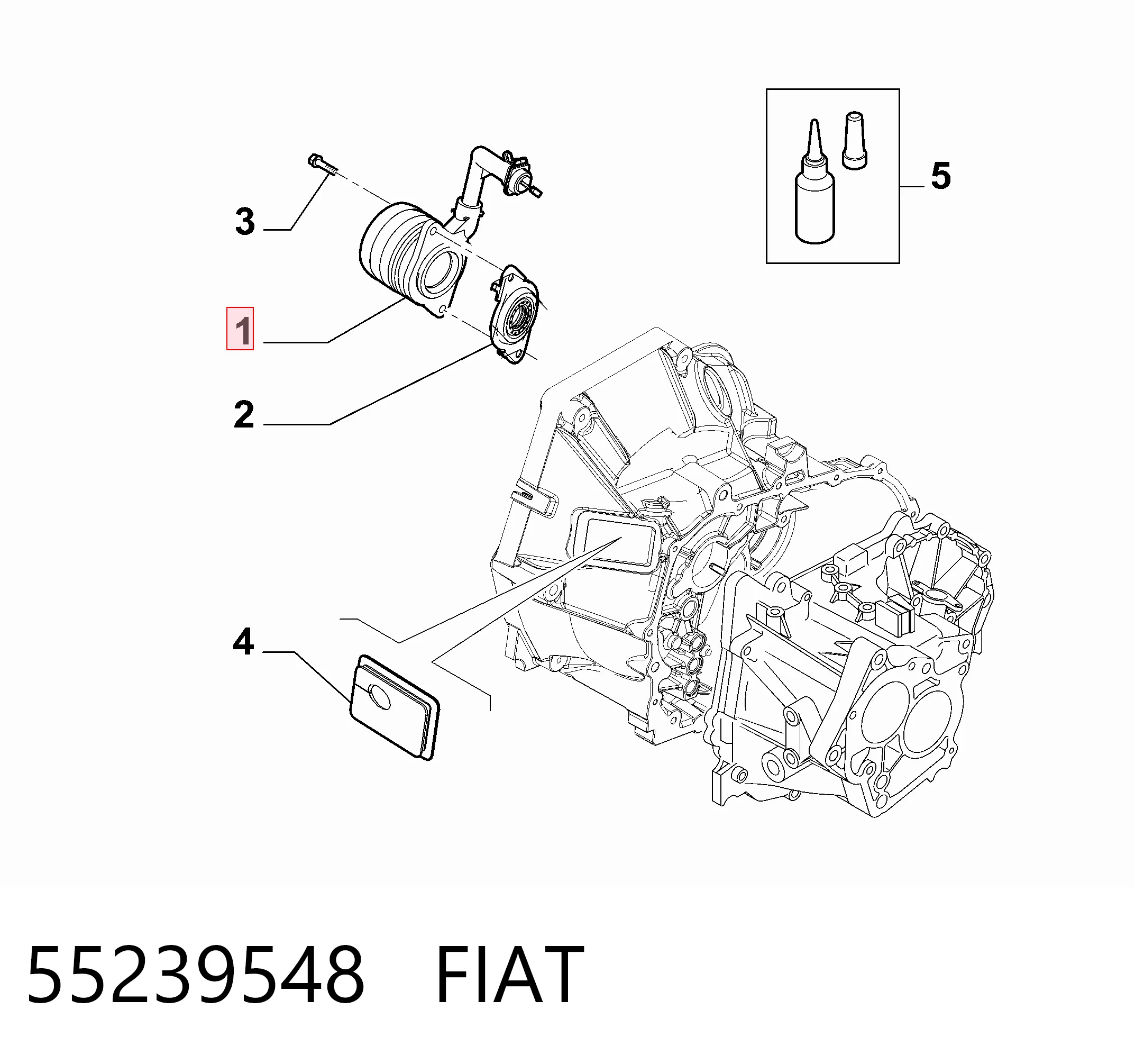 Купить 1616406680 Peugeot/Citroen Цилиндр сцепления в сборе с выжимным подшипником