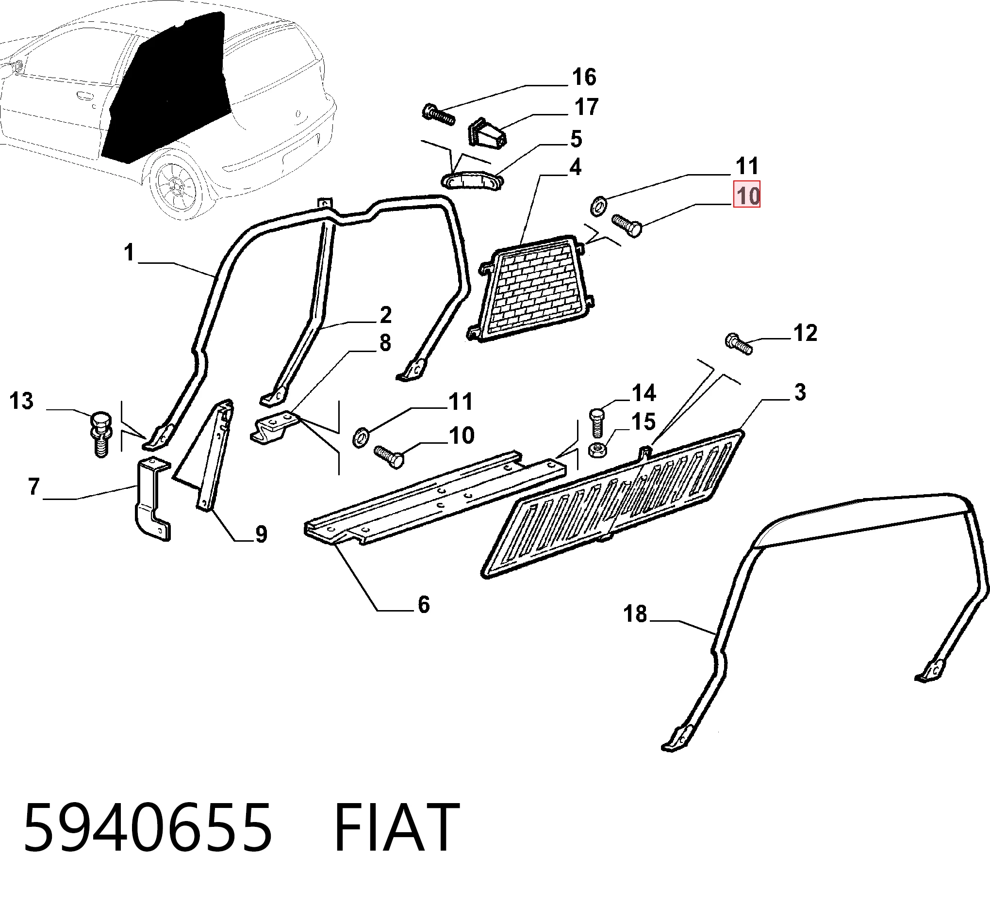 5940655 Fiat/Alfa/Lancia