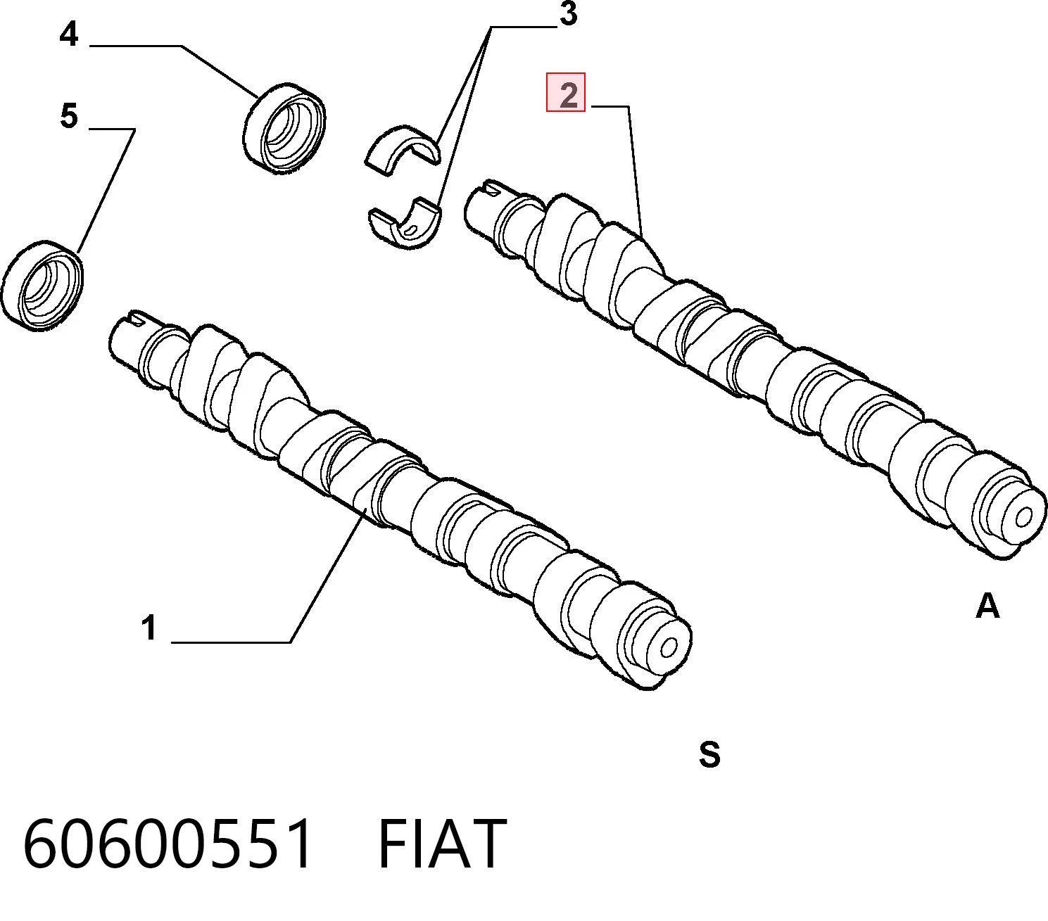 60600551 Fiat/Alfa/Lancia