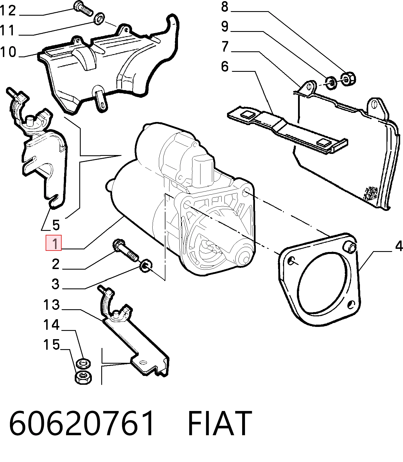 Стартер Magneti Marelli 63111007 цена, от 40.05 USD