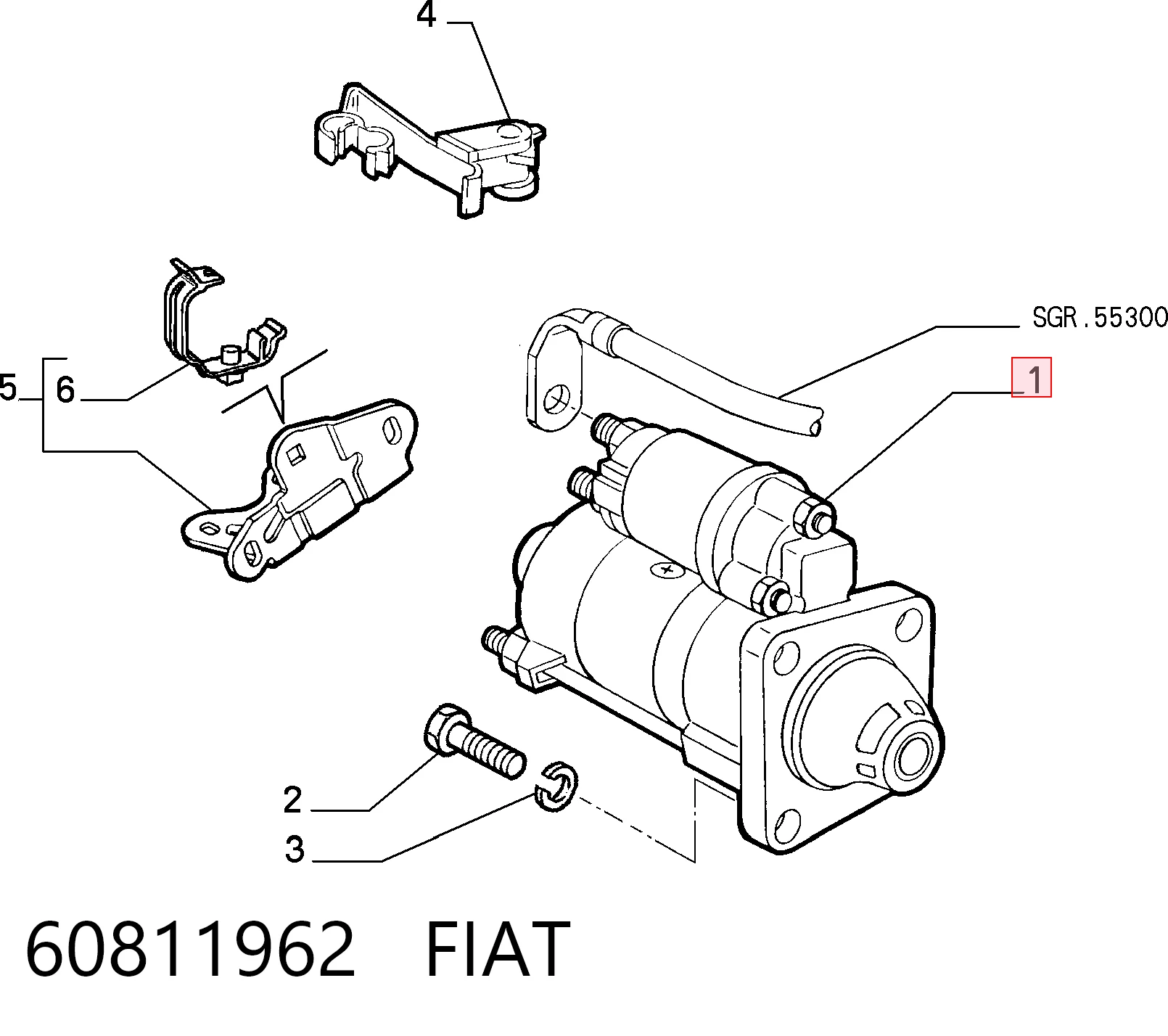 Купить 63111007 Magneti Marelli Стартер
