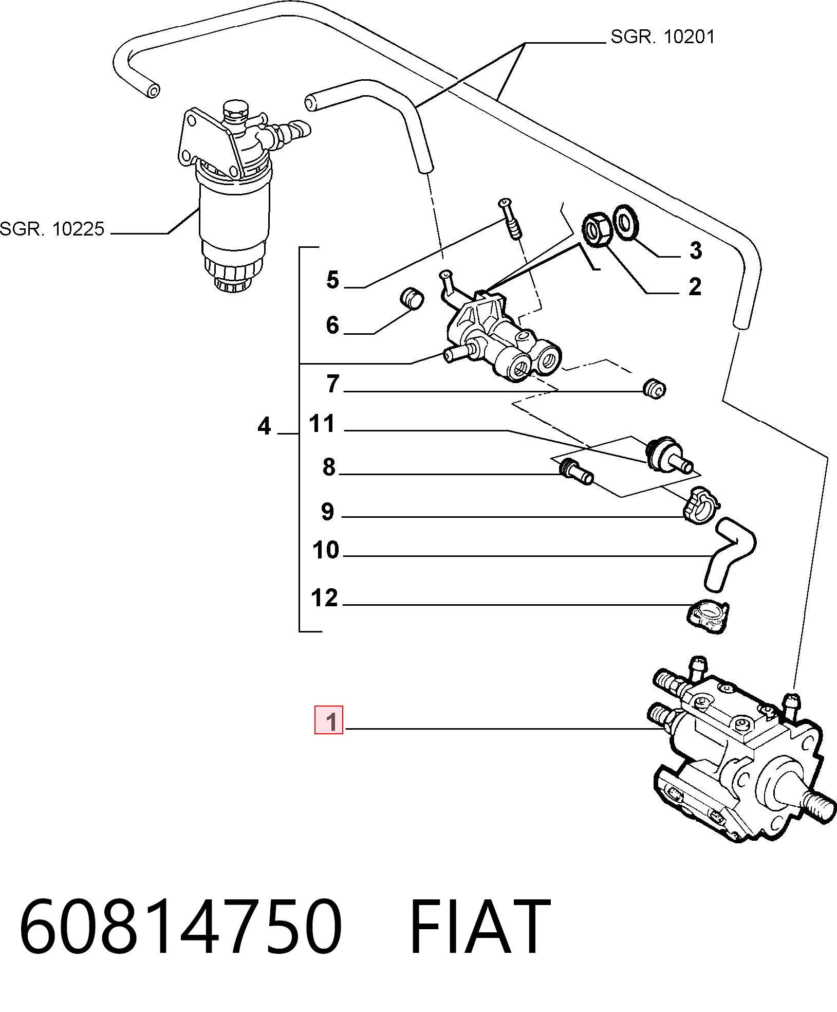  ТНВД Fiat Brava 