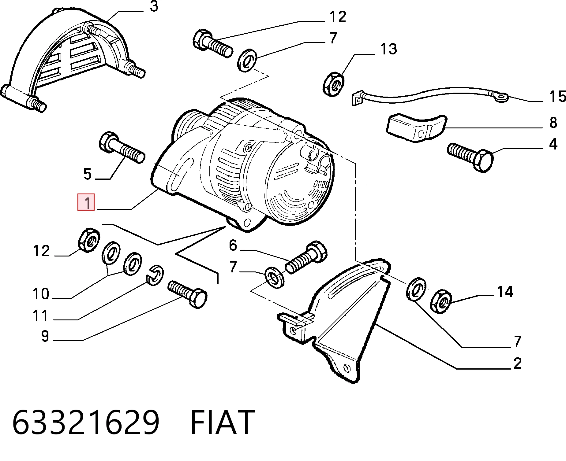 Купить 943313501010 Magneti Marelli Генератор