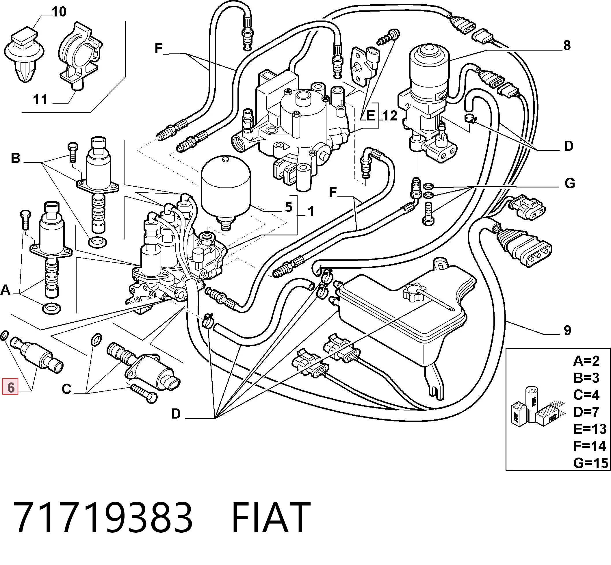 Датчик давления масла КПП Magneti Marelli 24000002010