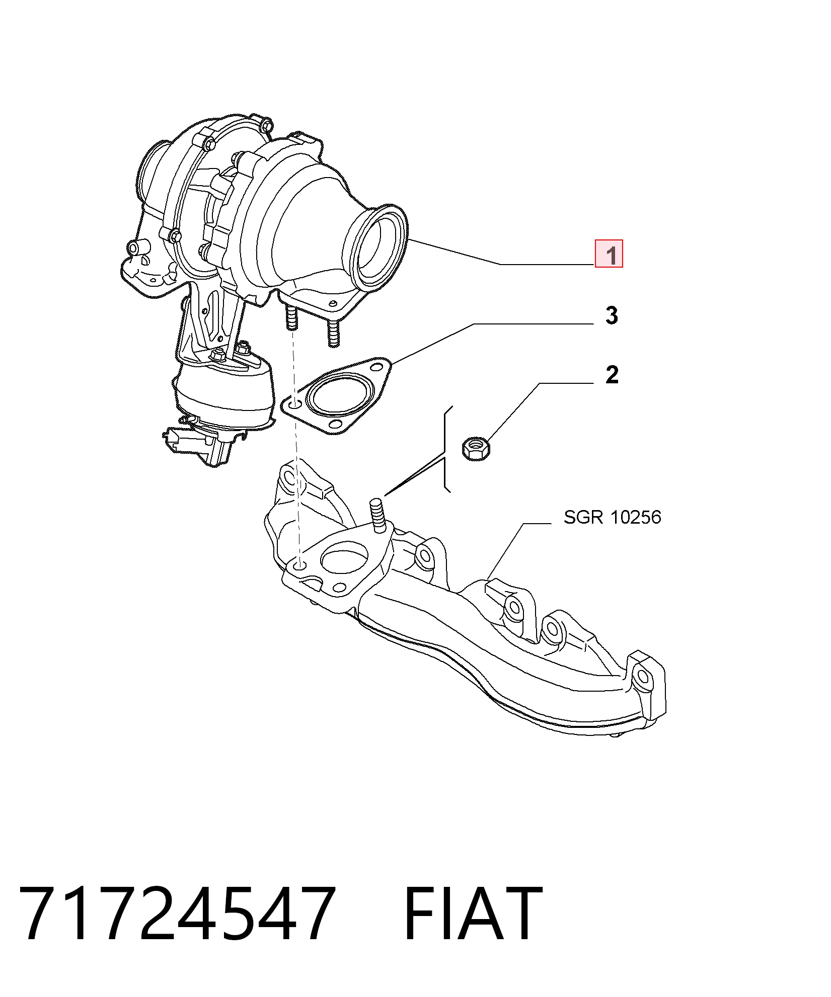 Турбонагнетатель Garrett 7872745001S цена, от 287.92 USD