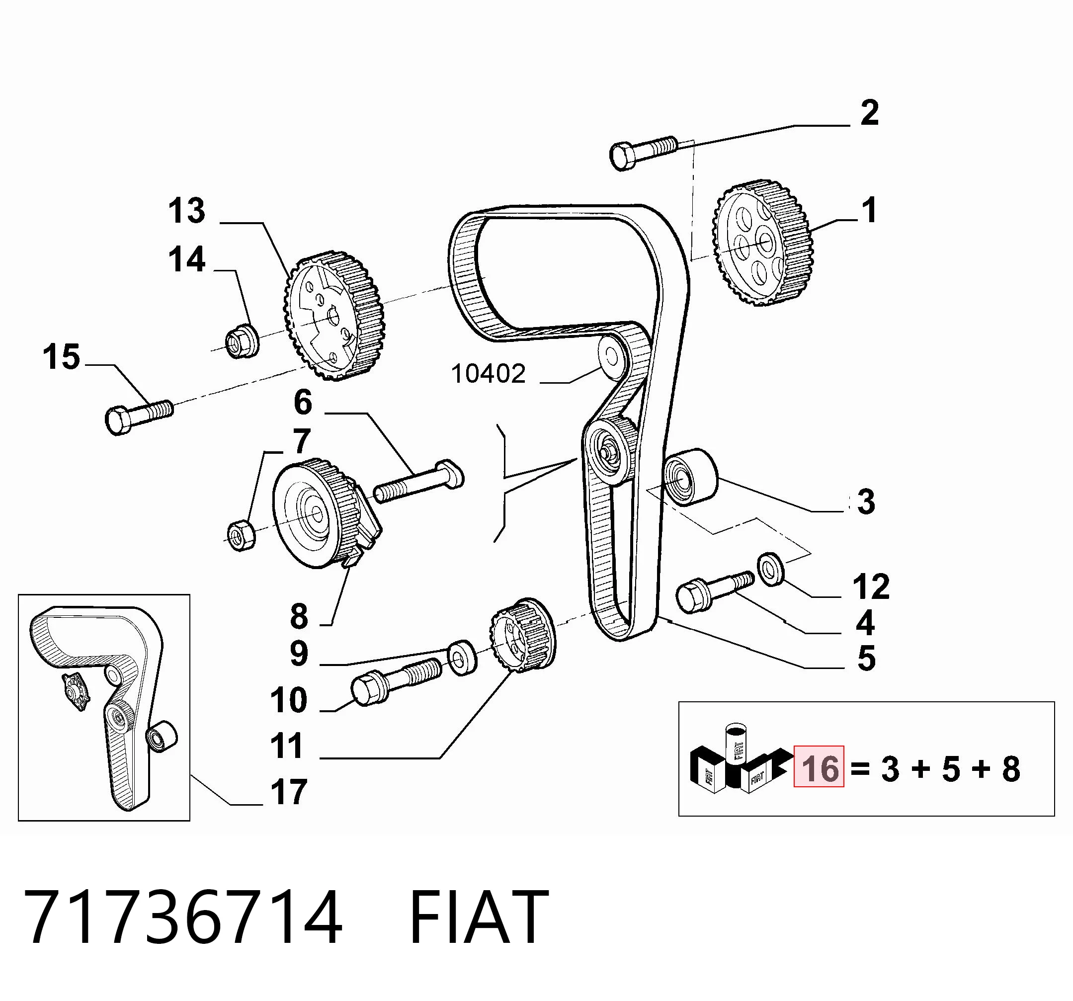71736714 Fiat/Alfa/Lancia