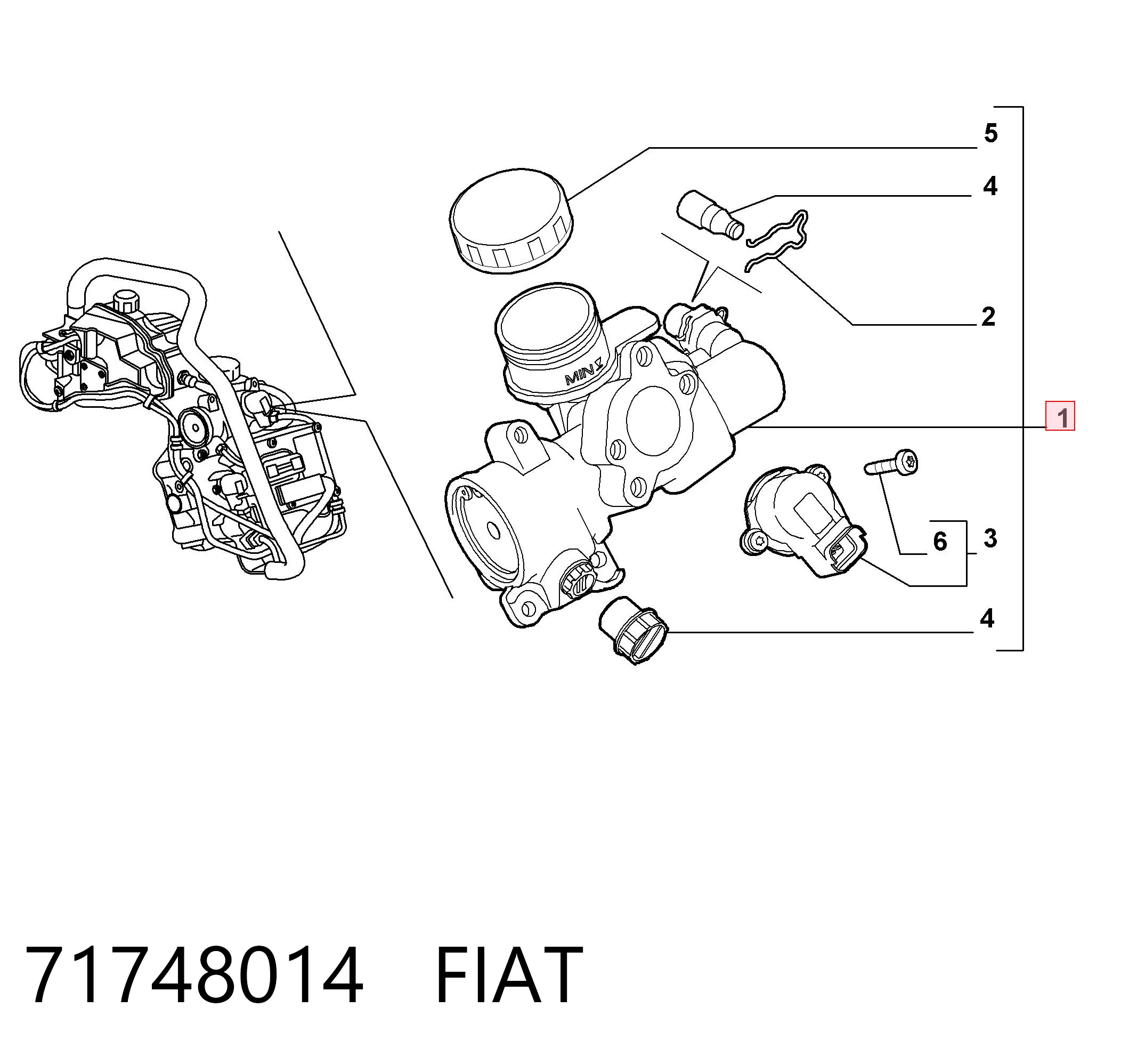 Актуатор (привод) выбора передач Magneti Marelli AMTK017 цена, от 571.46 USD