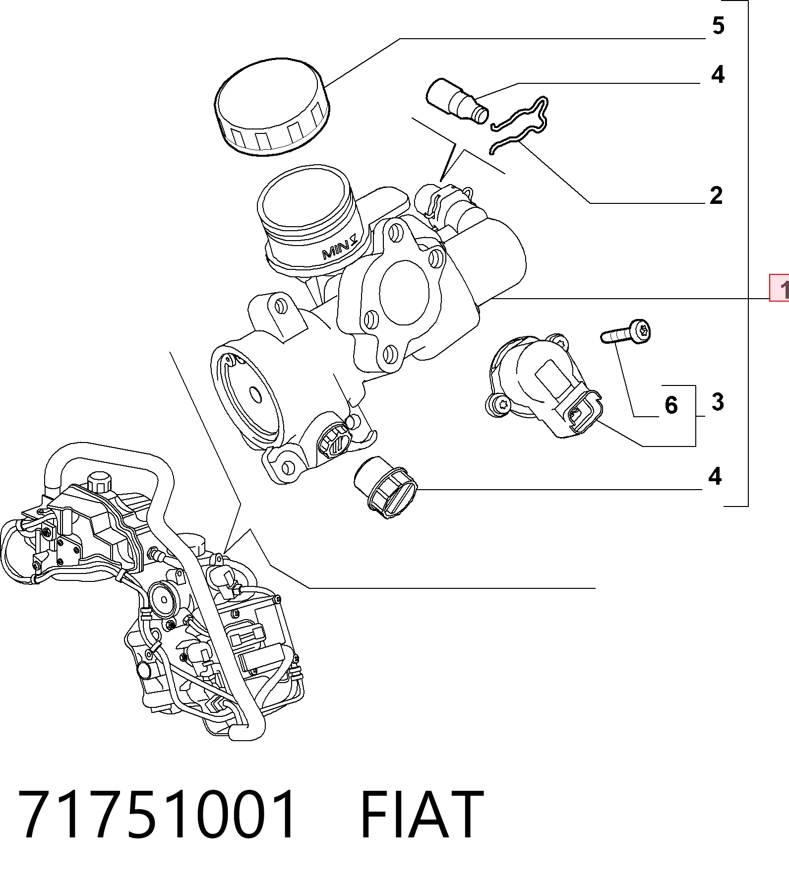 Купить AMTK017 Magneti Marelli Механизм переключения передач