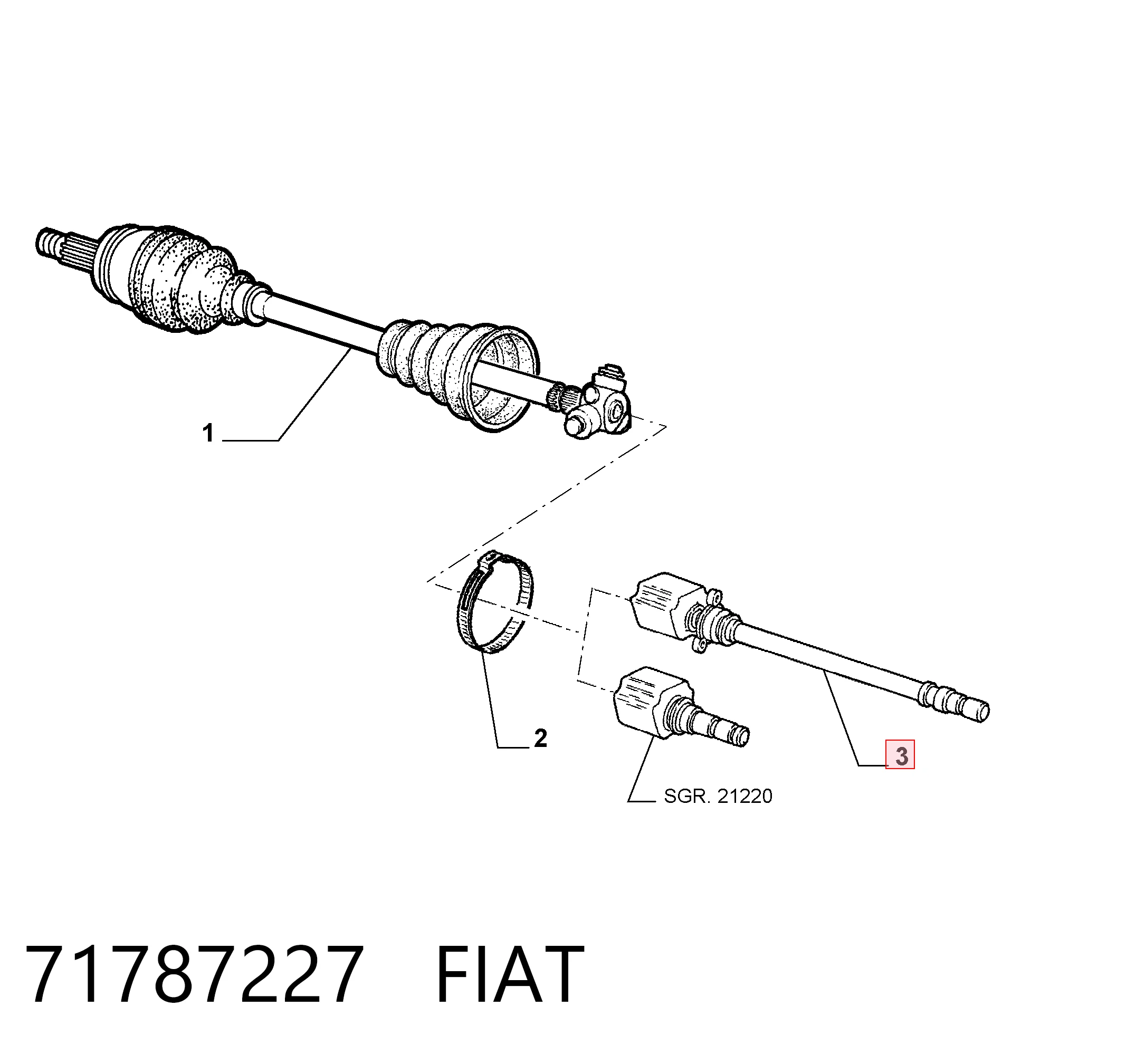 ШРУС внутренний BB2001 Posterparts