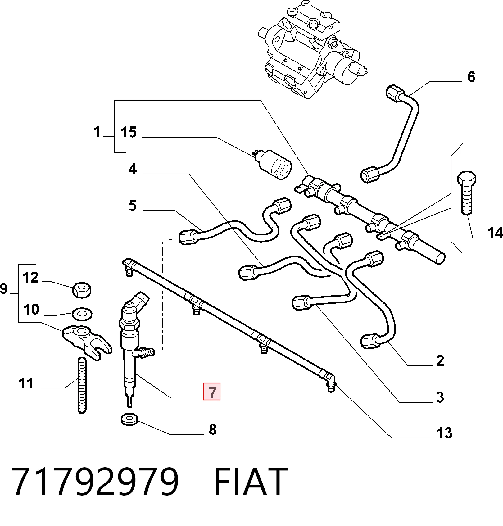 Топливные форсунки 986435104 Bosch