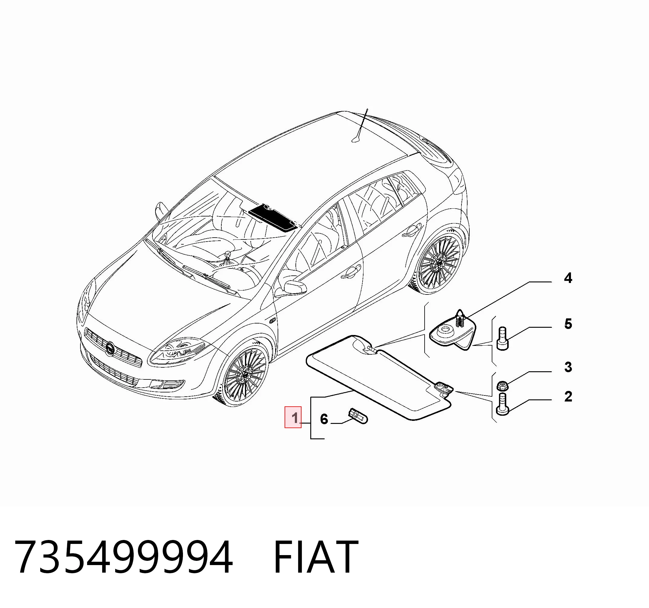 735499994 Fiat/Alfa/Lancia