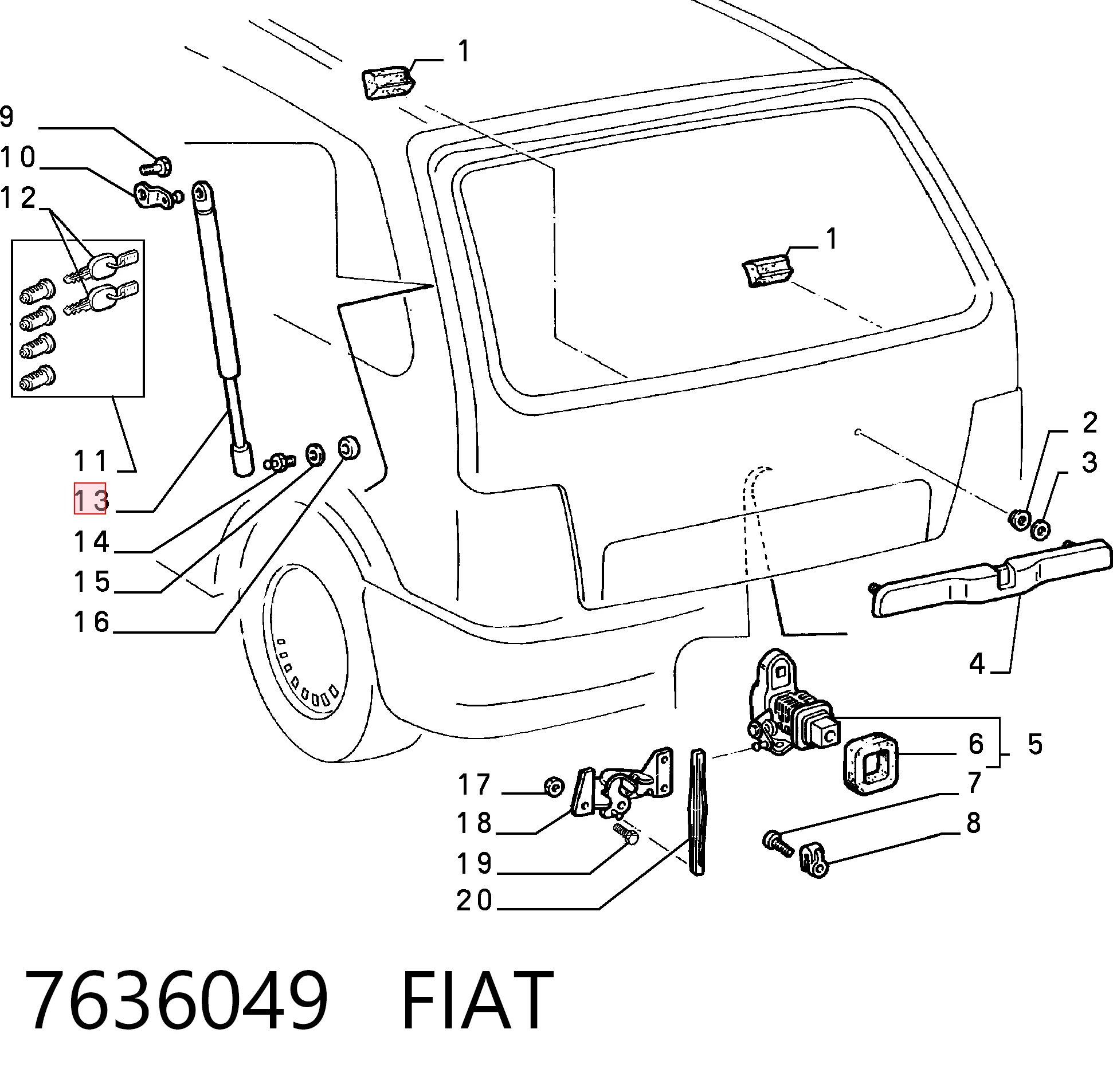 Амортизатор задней двери Magneti Marelli GS0049 цена, от 8.13 USD