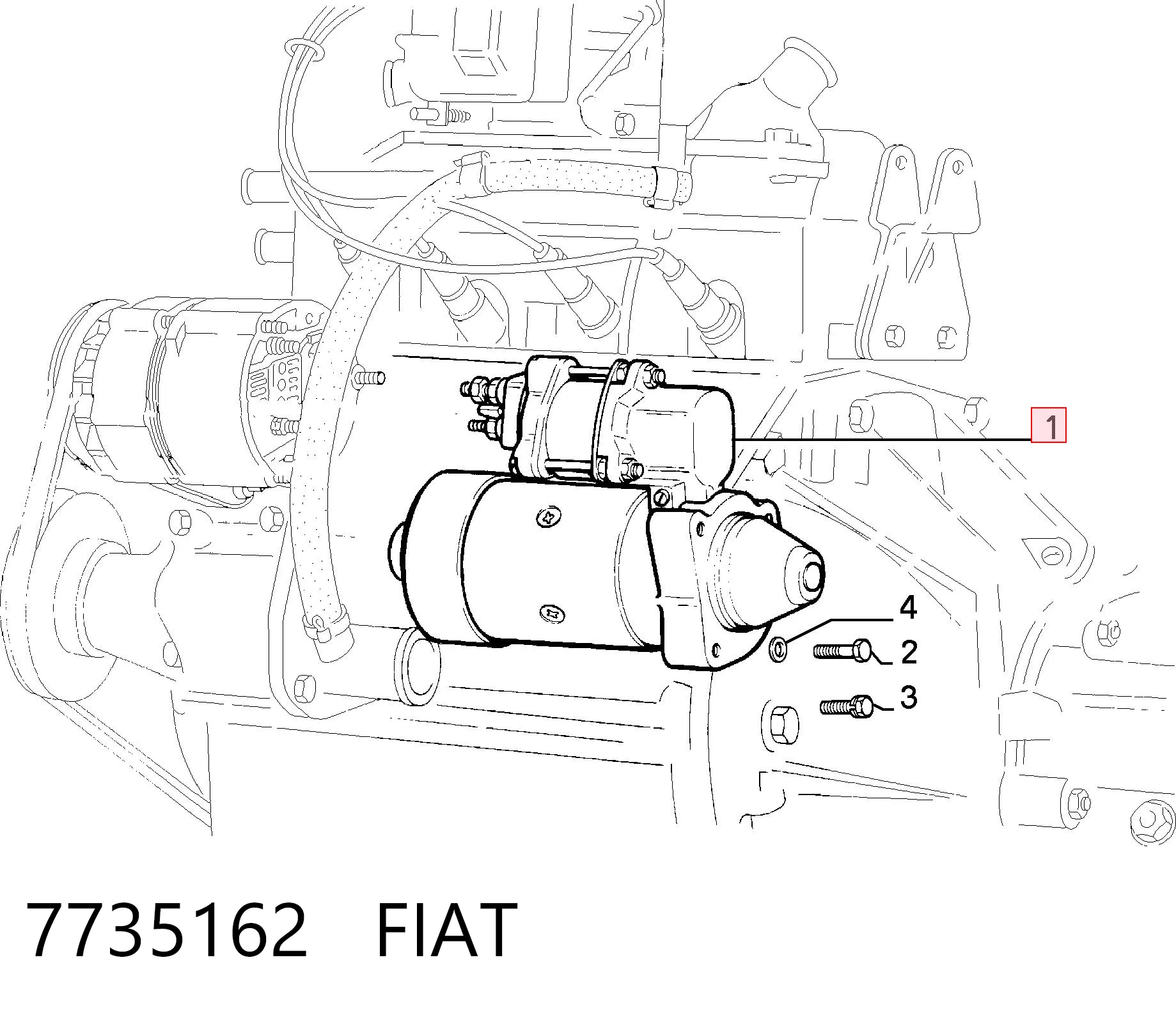 Стартер Magneti Marelli 63221834 цена, от 74.24 USD