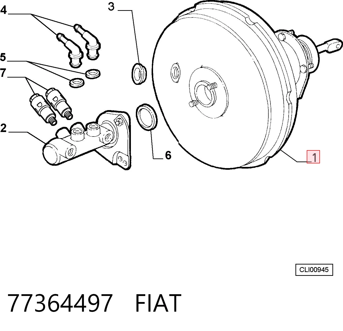 Вакуумник Fiat Punto II хэтчбек (188) (1999 - 2012) цена, от 381.82 USD