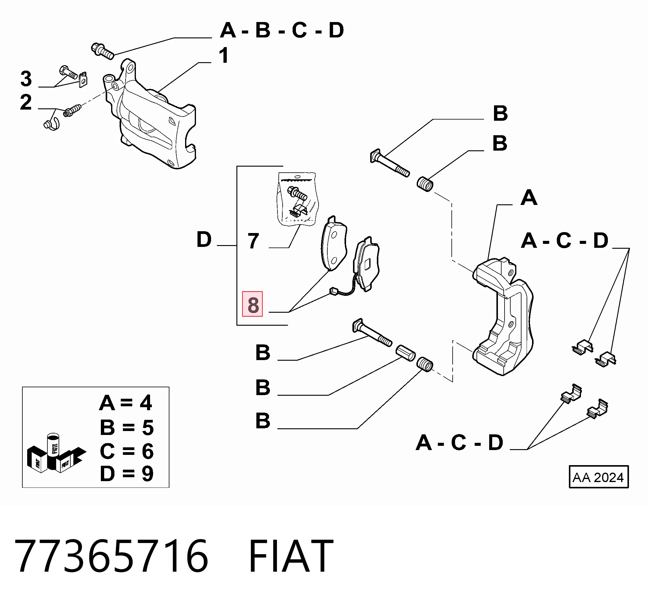 77365716 Fiat/Alfa/Lancia