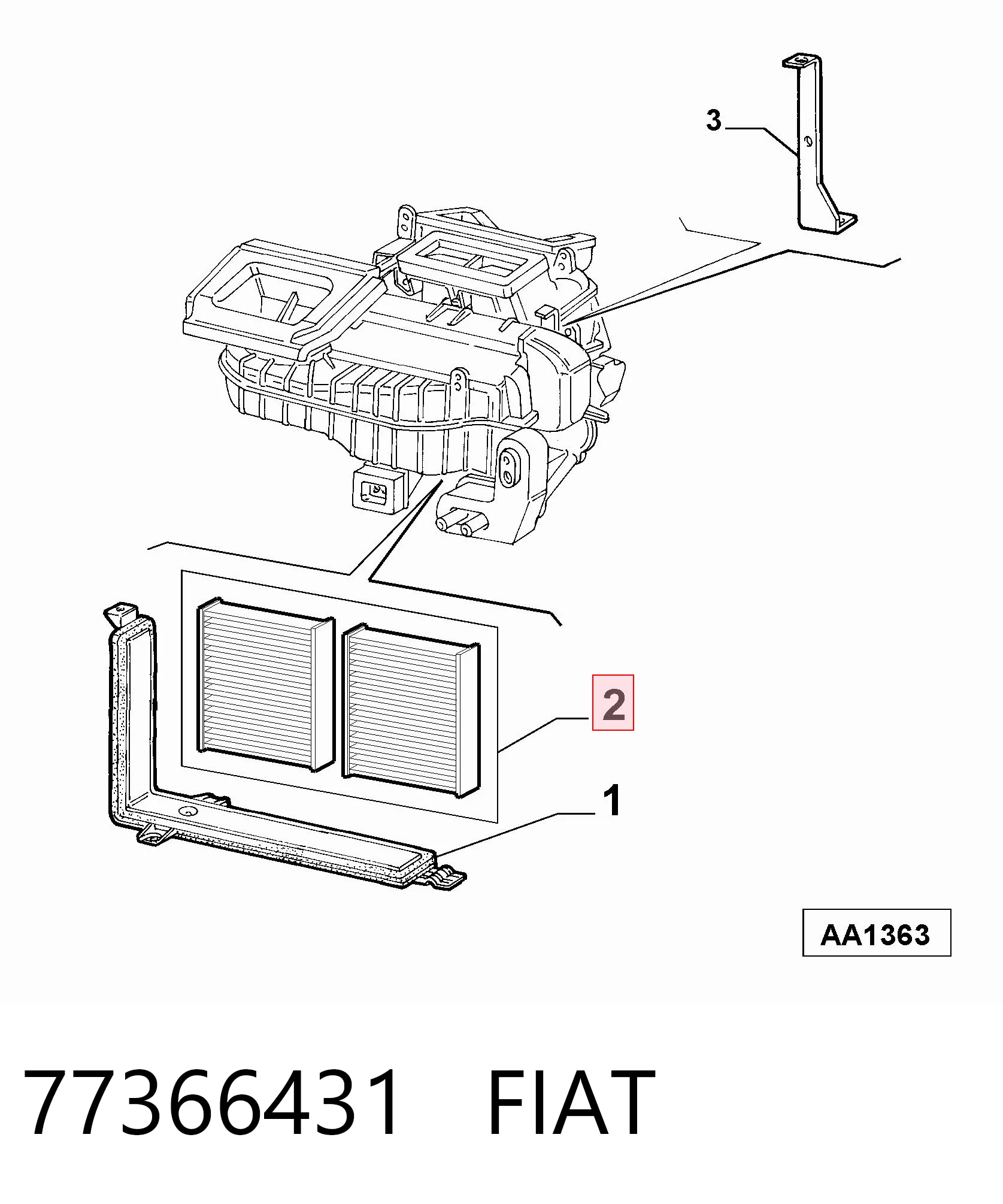 77366431 Fiat/Alfa/Lancia