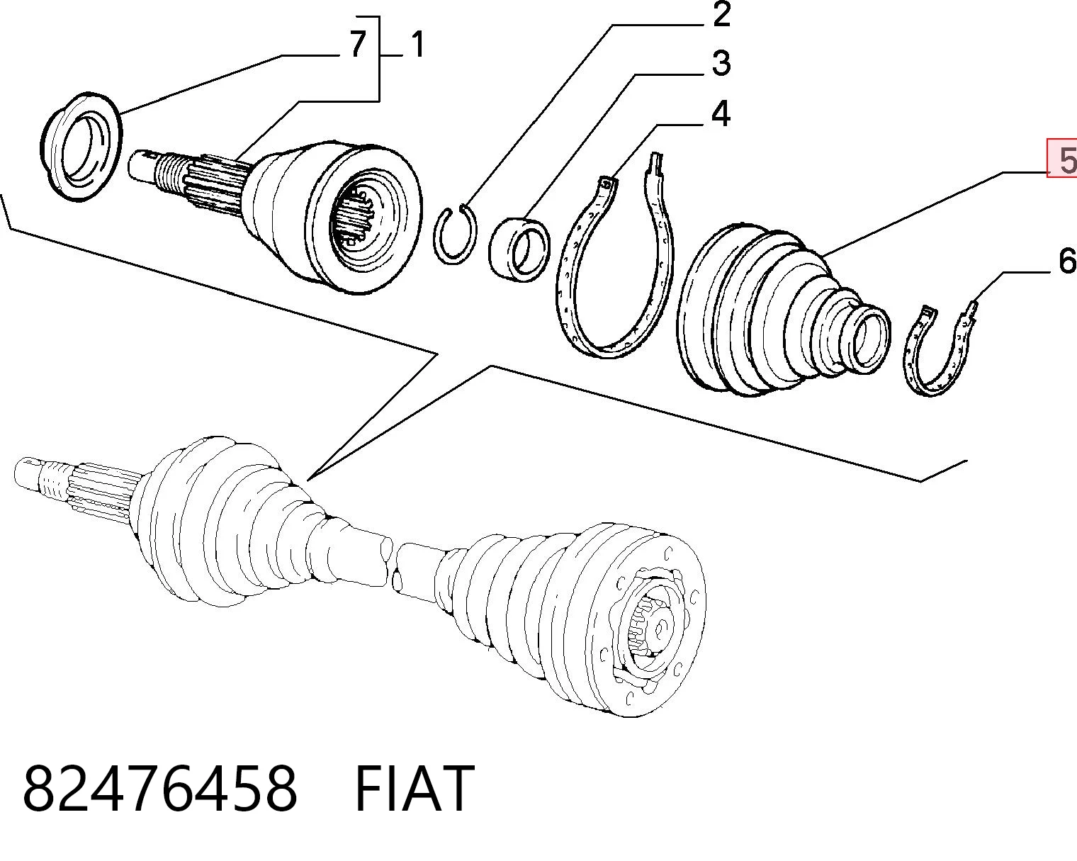 0021141 GKN-Spidan Пыльник шарнира привода