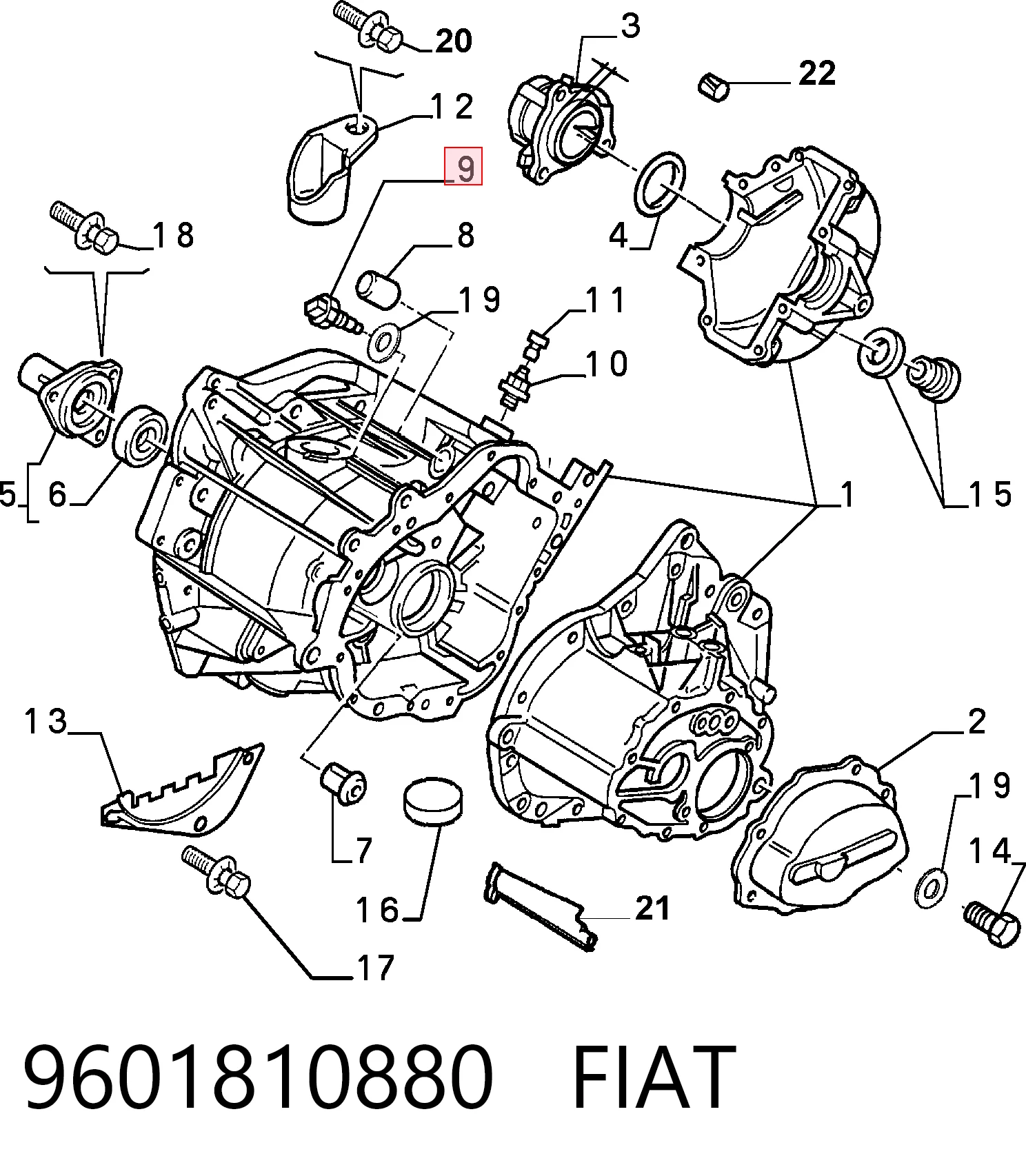 Включатель фонарей заднего хода Peugeot 307 хэтчбек (3A, 3C) (2000 - 2012) цена, от 6.77 USD