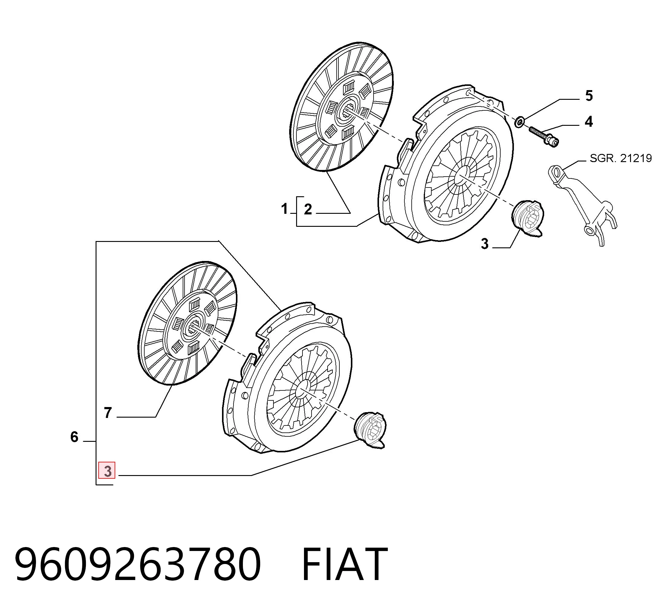 Выжимной подшипник R223 VALEO