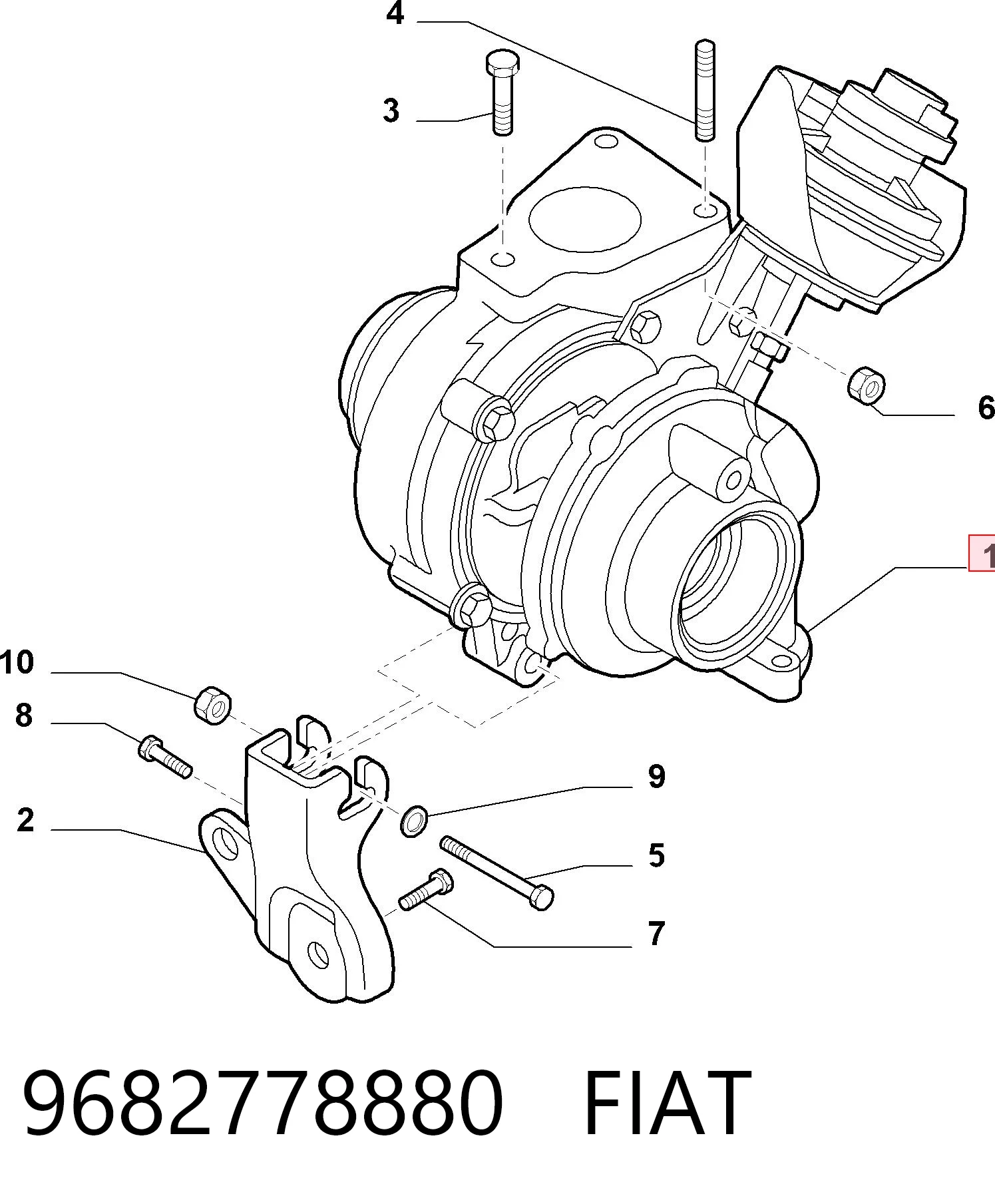 Турбонагнетатель Garrett 7602205002S цена, от 229.49 USD