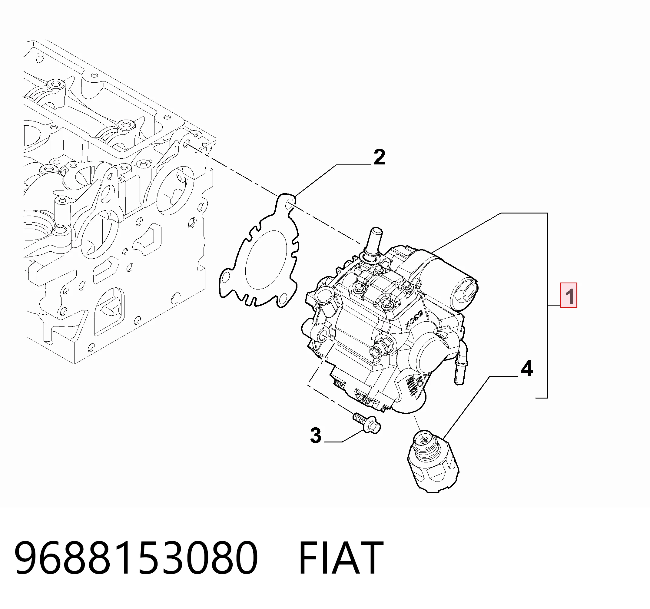 ТНВД VRP010 Magneti Marelli