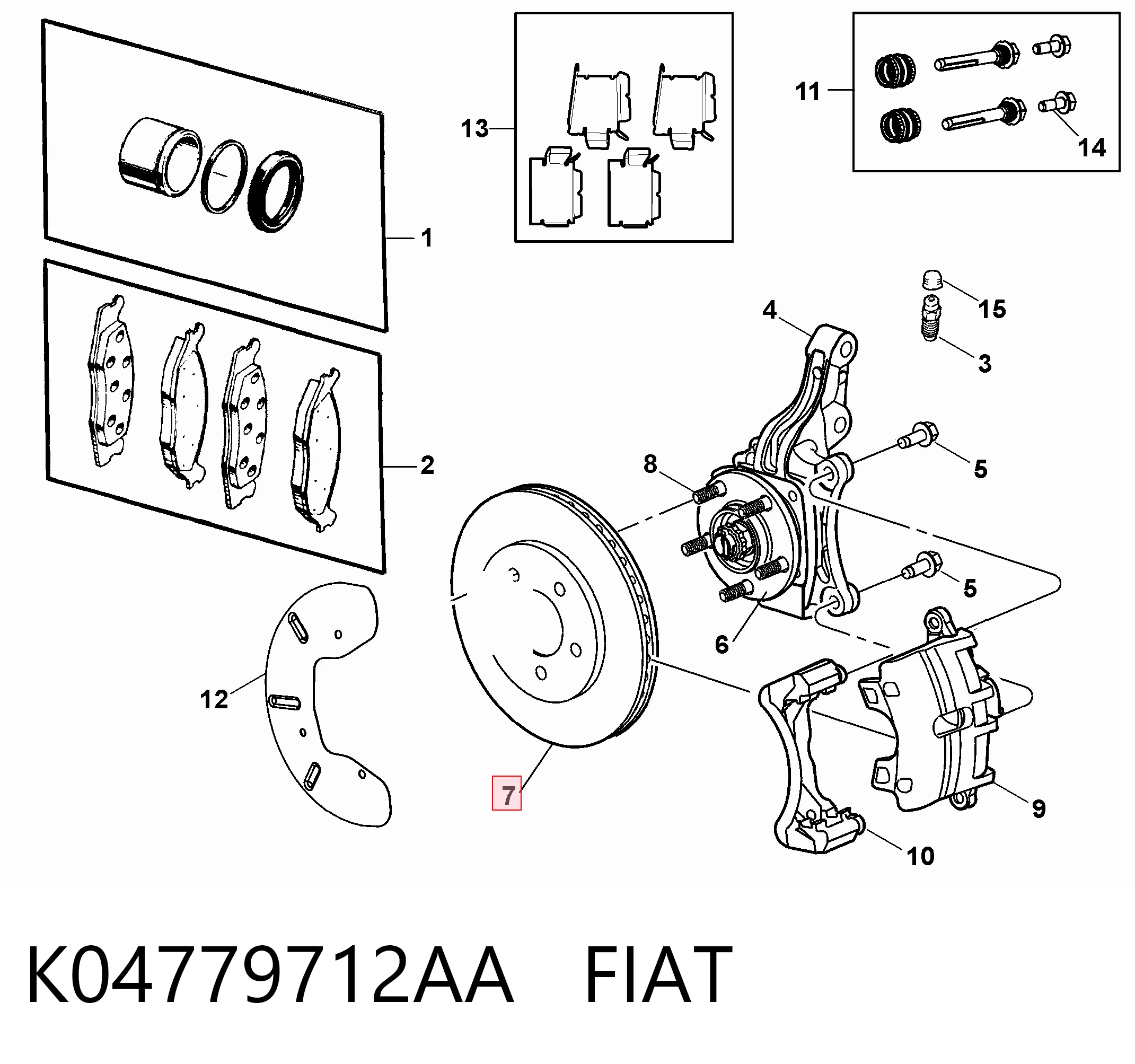 K04779712AA Fiat/Alfa/Lancia