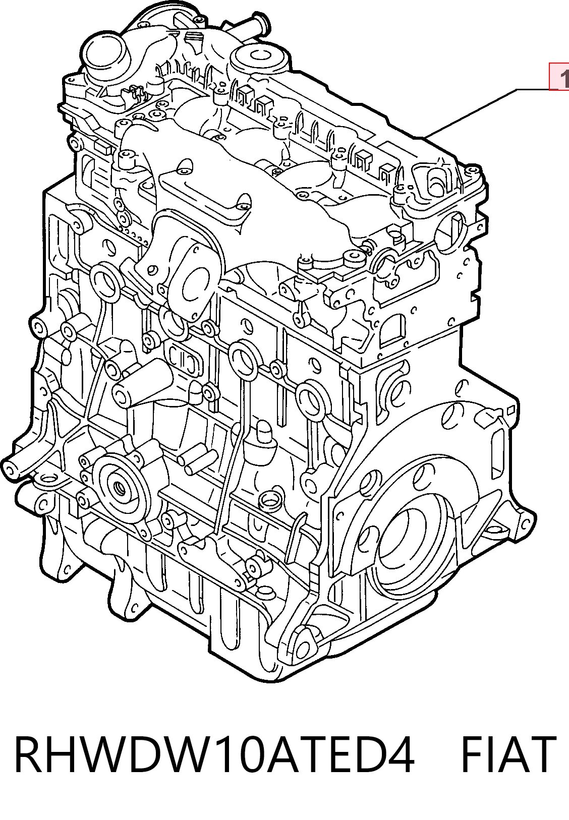 ДВС в сборе Peugeot/Citroen RHWDW10ATED4 цена, от 82.09 USD