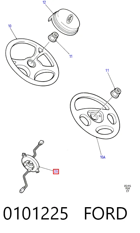 94VB14A664AB Ford 