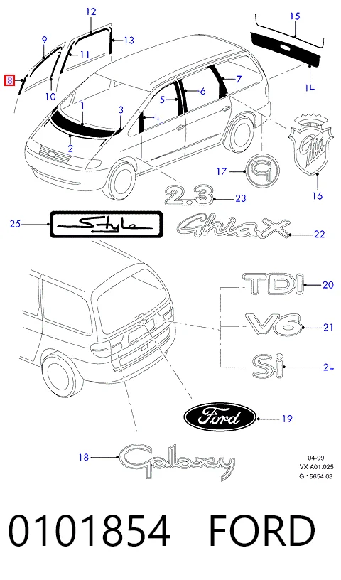 0101854 Ford