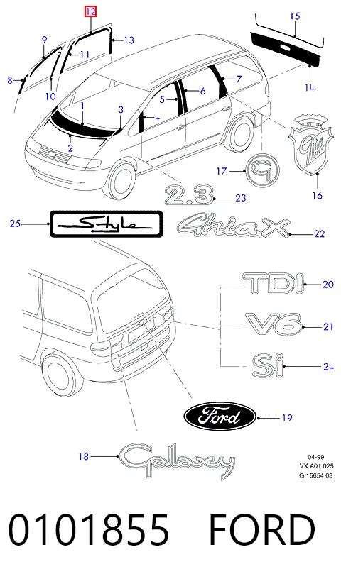 0101855 Ford