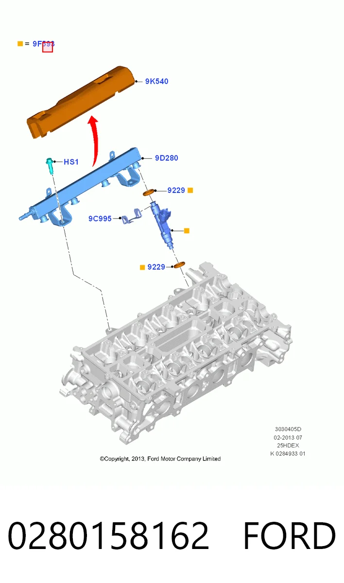348294 VALEO Топливные форсунки