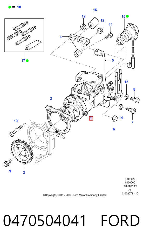 Насос топливный высокого давления (ТНВД) Bosch 470504040 цена, от 178.13 USD
