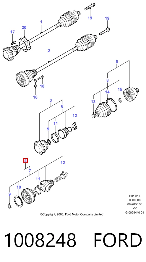 Купить 306450 GKN-Spidan ШРУС внутренний