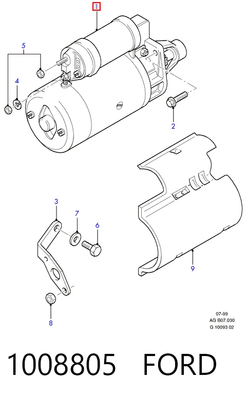 CS0329 REMA-PARTS Стартер автомобиля