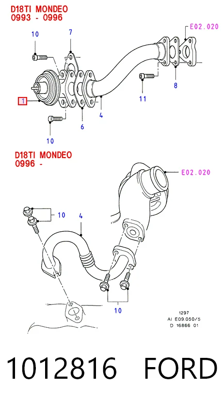 Приборы управления системы рециркуляции Ford Escort V хэтчбек (GAL) (1990 - 1992) цена, от 31.67 USD