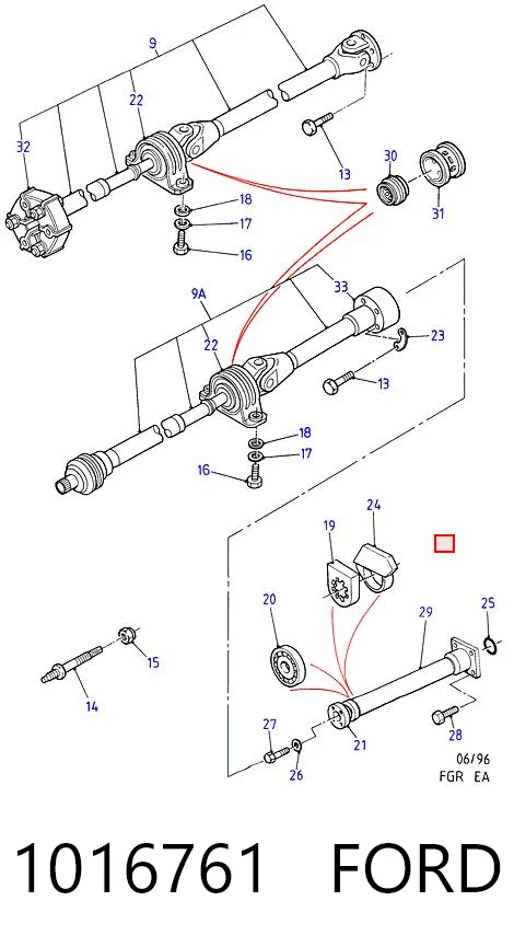 026104 GKN-Spidan Пыльник шарнира угловых скоростей наружный задний