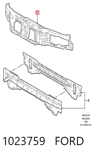 1023759 Ford Телевизор