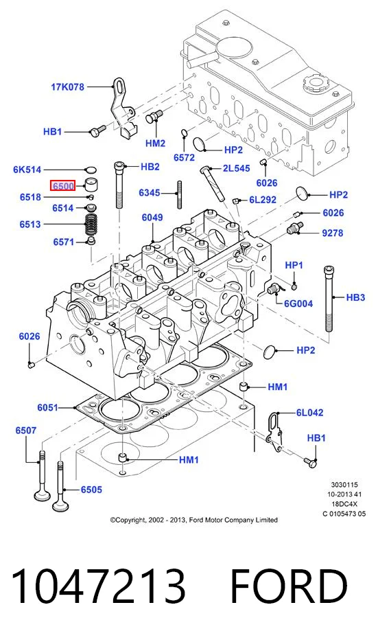 Купить FOL151 Federal Mogul Толкатель клапанов двигателя