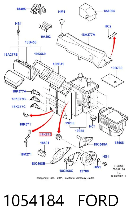 1054184 Ford