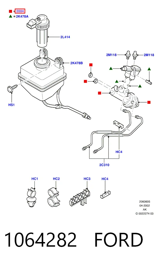 Цилиндр главный тормоза (гидротормозов) Ford Focus I седан (DFW) (1999 - 2005) цена, от 68.72 USD