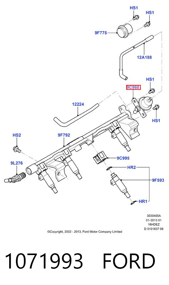 280160599 Bosch Регулятор давления в топливной рейке
