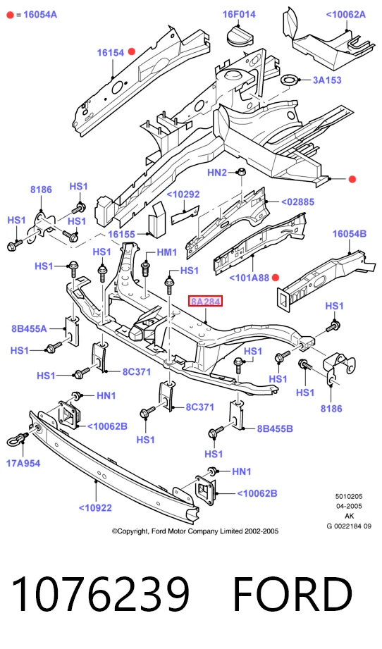 Панель передняя Ford Focus I седан (DFW) (1999 - 2005) цена, от 60.47 USD