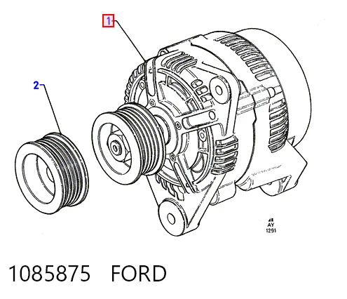 Купить CA1482 HC Parts Генератор