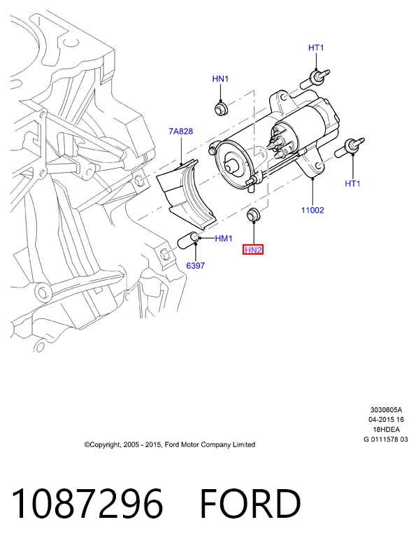 1087296 Ford