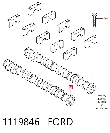 1119846 Ford Распредвал двигателя