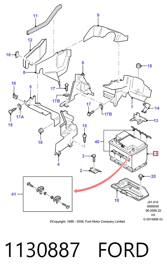Аккумулятор 244108276R Nissan/Infiniti
