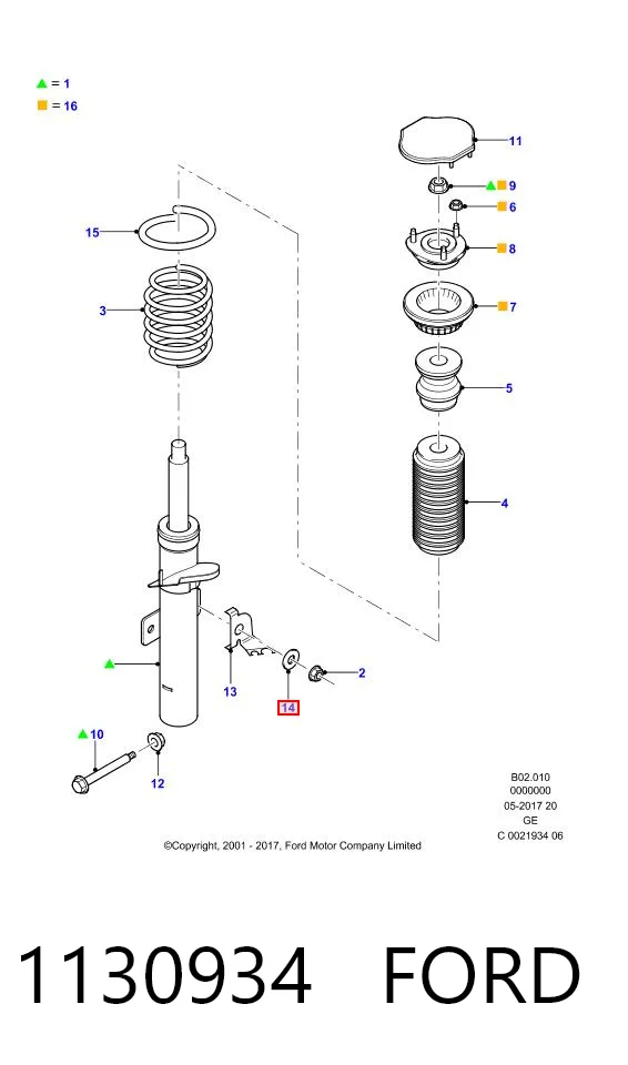 1130934 Ford