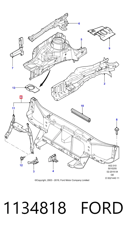 Телевизор на Ford Mondeo III B4Y
