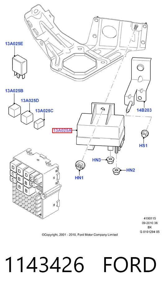 3885067G10000 Suzuki Реле свечей накала