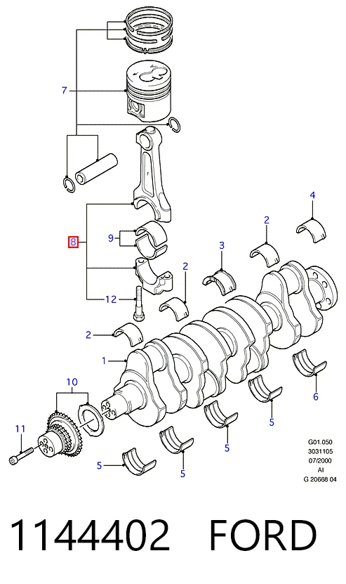 9661857980 Fiat/Alfa/Lancia 